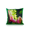 Almofada 45x45 verde personalizada