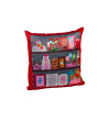 Almofada 45x45 vermelha personalizada