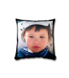 Almofada 45x45 preta personalizada
