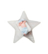 Almofada estrela com pêlo personalizada