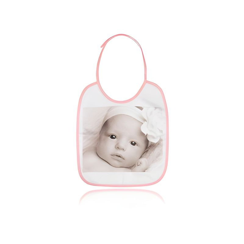 Babete rosa personalizada