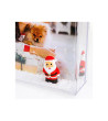 Moldura com neve personalizável