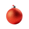 Bola de Natal 10cm Vermelha Personalizável